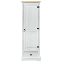 Kasten Met Lade 55 X 38 X 170 Cm Massief Grenenhout
