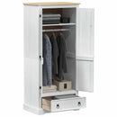 Kasten Met Lade 76 X 50 X 170 Cm Massief Grenenhout