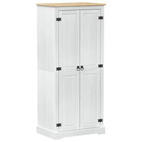 Kasten Met Plank 76 X 50 X 170 Cm Massief Grenenhout
