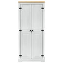 Kasten Met Plank 76 X 50 X 170 Cm Massief Grenenhout