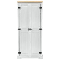 Kasten Met Plank 76 X 50 X 170 Cm Massief Grenenhout