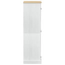 Kasten Met Plank 76 X 50 X 170 Cm Massief Grenenhout