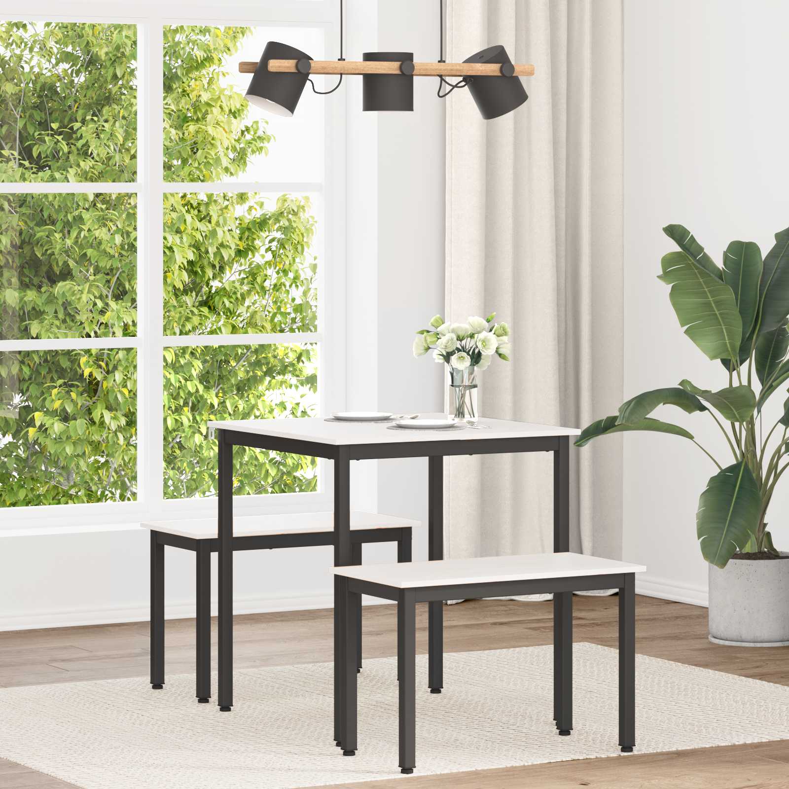Eettafel Massief Grenenhout