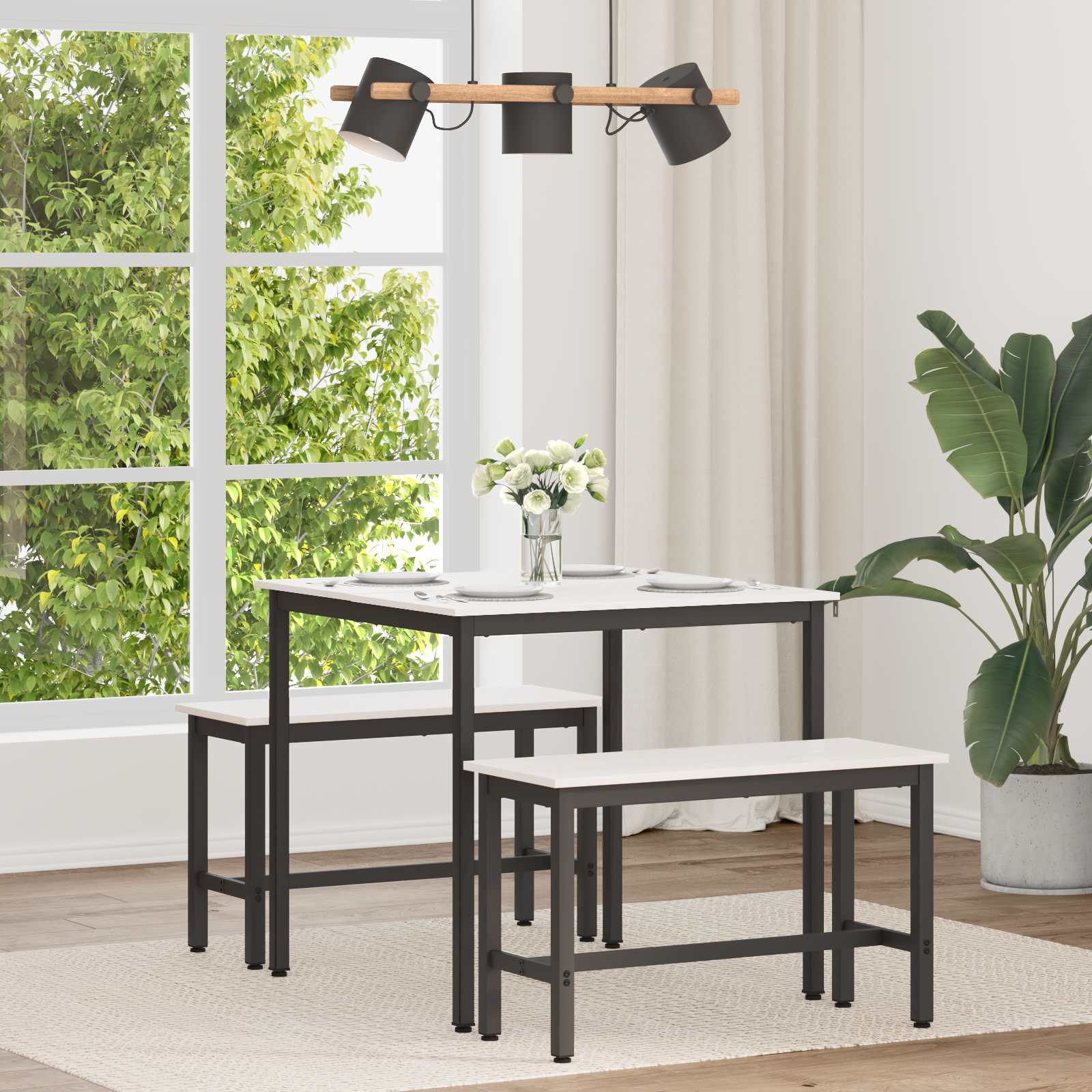 Eettafel Massief Grenenhout
