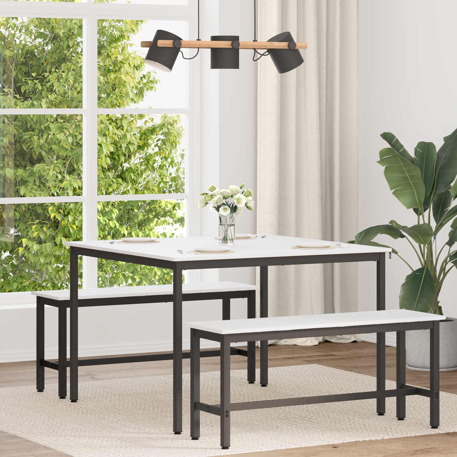 Eettafel Massief Grenenhout