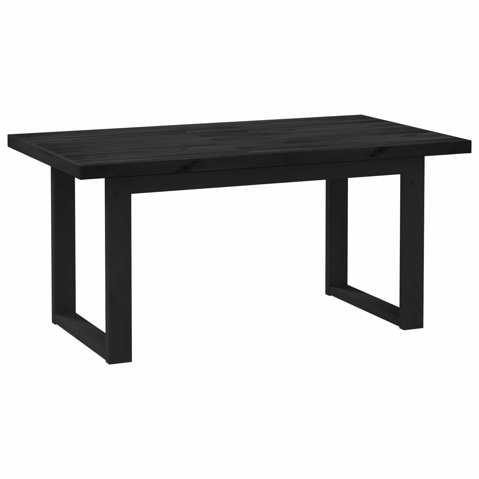 Eettafel Noain Massief Grenenhout Rechthoekig