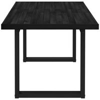 Eettafel Noain Massief Grenenhout Rechthoekig