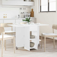 Eettafel 115 X 70 X 75 Cm Bewerkt Hout
