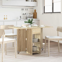 Eettafel 115 X 70 X 75 Cm Bewerkt Hout