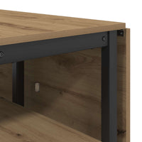 Eettafel 122 X 80 X 76,5 Cm Bewerkt Hout