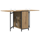 Eettafel 144 X 60 X 75 Cm Bewerkt Hout