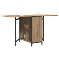 Eettafel 144 X 60 X 75 Cm Bewerkt Hout