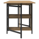 Eettafel 144 X 60 X 75 Cm Bewerkt Hout