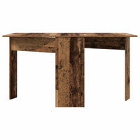 Eettafel 138 X 70 X 73,5 Cm Bewerkt Hout Rechthoekig