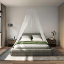 Klamboe Voor Bed 3 Pcs 156 Mesh ⌀56 X 220 Cm Polyester