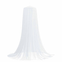 Klamboe Voor Bed 3 Pcs 156 Mesh ⌀56 X 220 Cm Polyester