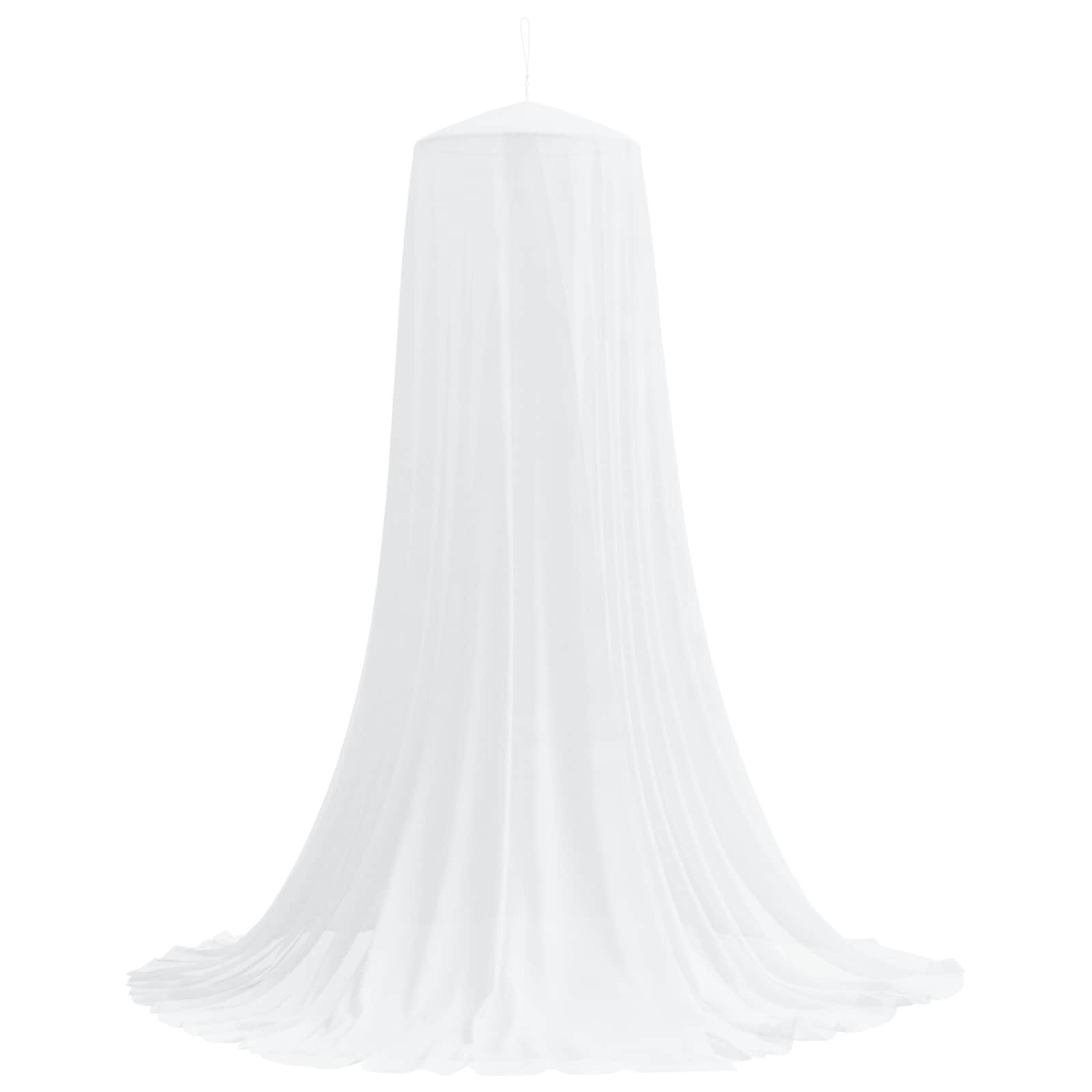 Klamboe Voor Bed 3 Pcs 156 Mesh ⌀56 X 220 Cm Polyester