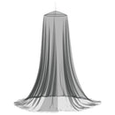 Klamboe Voor Bed 3 Pcs 156 Mesh ⌀56 X 220 Cm Polyester