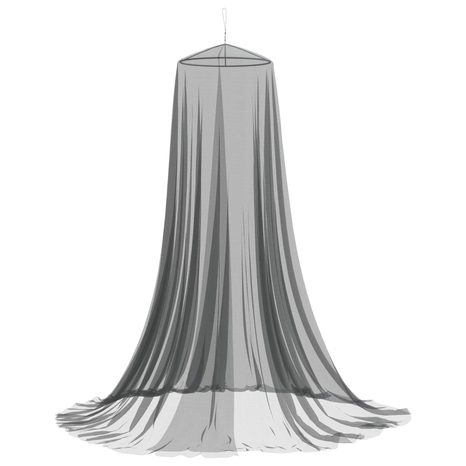 Klamboe Voor Bed 3 Pcs 156 Mesh ⌀56 X 220 Cm Polyester