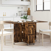 Eettafel 140 X 80 X 77 Cm Bewerkt Hout Rechthoekig