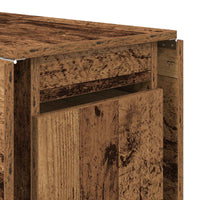 Eettafel 140 X 80 X 77 Cm Bewerkt Hout Rechthoekig