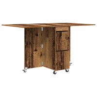 Eettafel 140 X 80 X 77 Cm Bewerkt Hout Rechthoekig