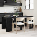 Eettafel 240 X 85 X 75 Cm Bewerkt Hout Rechthoekig