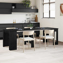 Eettafel 240 X 85 X 75 Cm Bewerkt Hout Rechthoekig