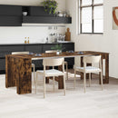 Eettafel 240 X 85 X 75 Cm Bewerkt Hout Rechthoekig