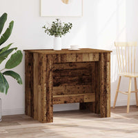 Eettafel 240 X 85 X 75 Cm Bewerkt Hout Rechthoekig