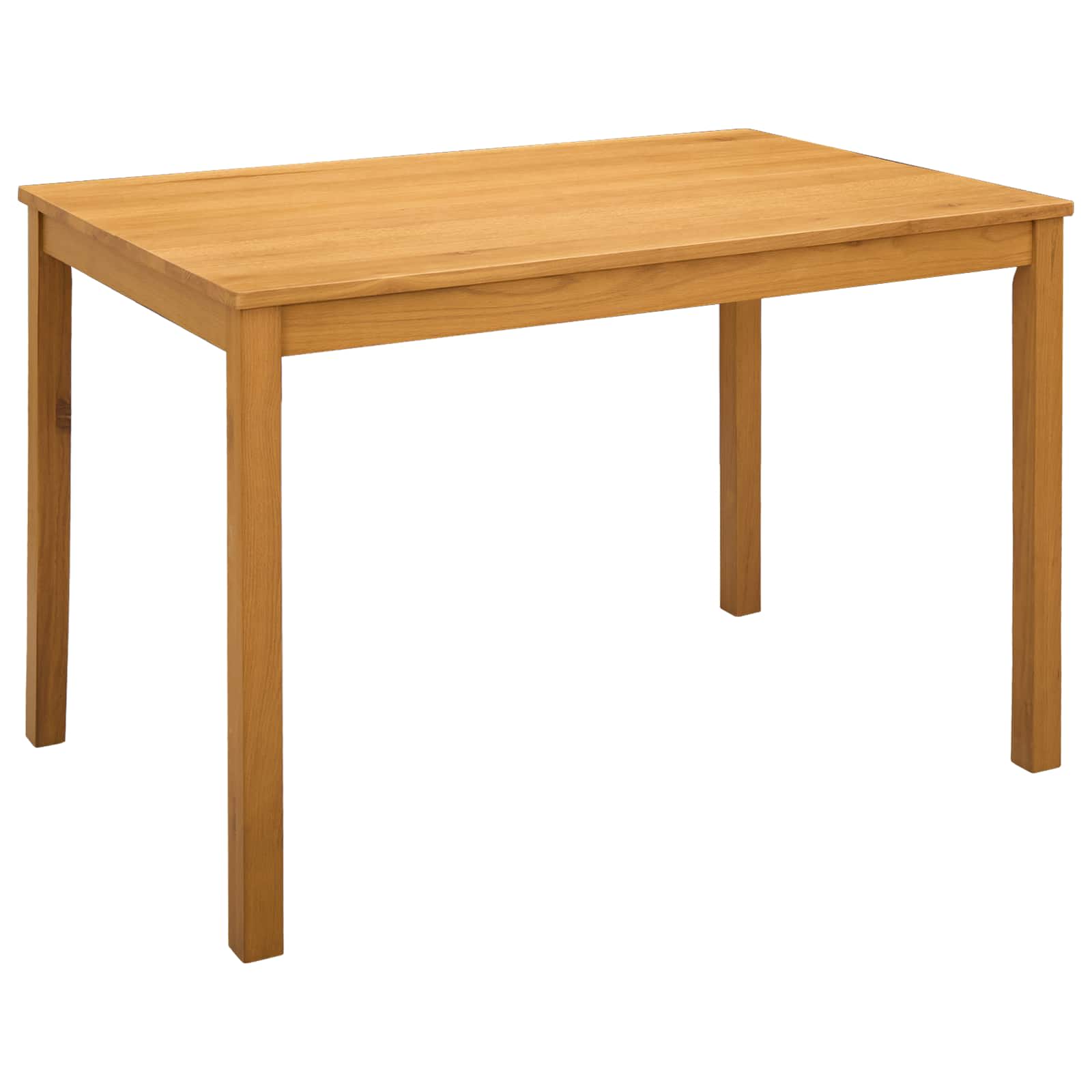 Eettafel Massief Eikenhout Naturel Rechthoekig
