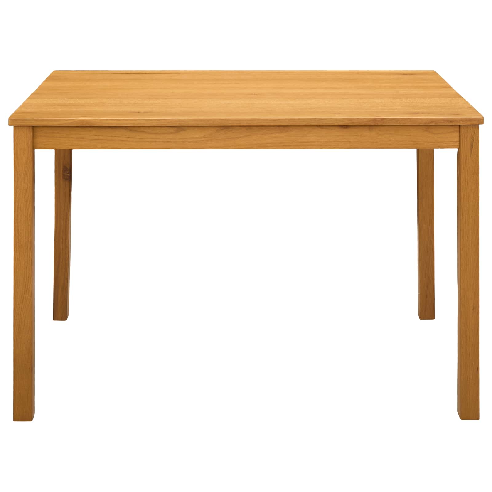 Eettafel Massief Eikenhout Naturel Rechthoekig
