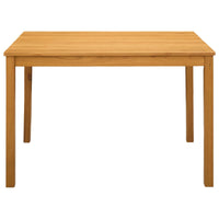 Eettafel Massief Eikenhout Naturel Rechthoekig