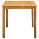 Eettafel Massief Eikenhout Naturel Rechthoekig