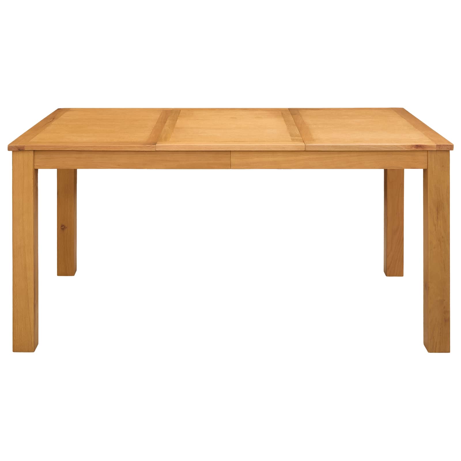 Eettafel Massief Eikenhout Naturel Rechthoekig