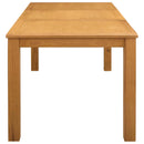 Eettafel Massief Eikenhout Naturel Rechthoekig