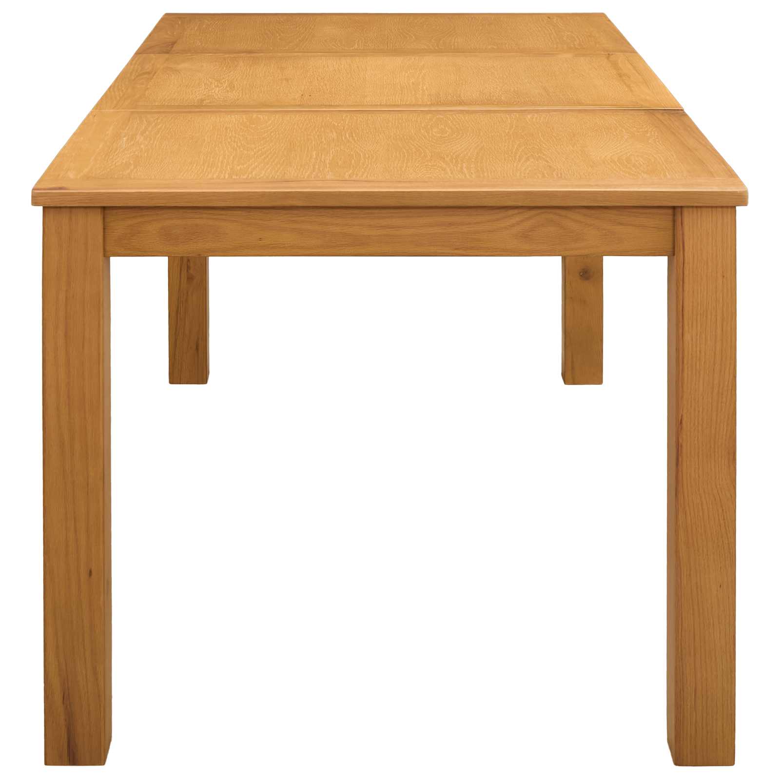 Eettafel Massief Eikenhout Naturel Rechthoekig