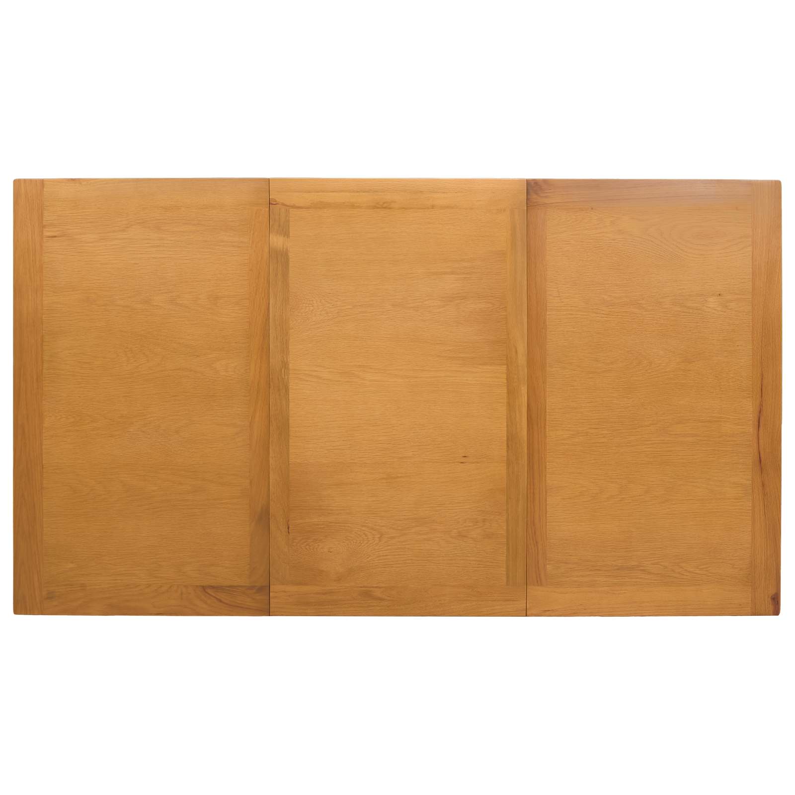 Eettafel Massief Eikenhout Naturel Rechthoekig