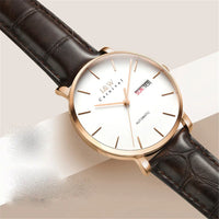 Montre Homme Switzerland I&W Luxury Gold Automatic Watch 24 Jewels NH36 Watch Men Calendar Sapphire Mechanical Watches Mens 2020