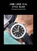 Specht&Sohne Brand Automatic Mechanical Watches Sports Wristwatches Green Sapphire Luminous 50M Waterproof  Relogio Masculino