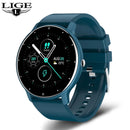 LIGE 2026 New Smart Watch Men Full Touch Screen Sport Fitness Watch IP67 Waterproof Bluetooth For Android ios smartwatch Men+box