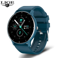 LIGE 2026 New Smart Watch Men Full Touch Screen Sport Fitness Watch IP67 Waterproof Bluetooth For Android ios smartwatch Men+box