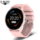 LIGE 2026 New Smart Watch Men Full Touch Screen Sport Fitness Watch IP67 Waterproof Bluetooth For Android ios smartwatch Men+box
