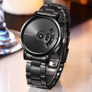 Turntable Fashion Men's Watch Men Watch Luxury Stainless Steel Creative Men's Watches Clock relogio masculino erkek kol saati