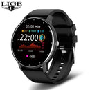LIGE 2026 New Smart Watch Men Full Touch Screen Sport Fitness Watch IP67 Waterproof Bluetooth For Android ios smartwatch Men+box