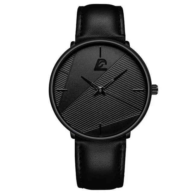 Leather Black Black