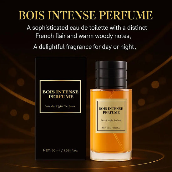 Bois Intense Perfume 50 ML Eau De Parfum for Men with Woody Notes of Iris Frankincense & Honey Luxury Long Lasting Fragrance