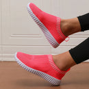 Women Sneakers Flat Bottomed Outdoor Casual Sports Single Shoes Comfortable Summer Mesh Lightweight Vulcanized Walking Shoes