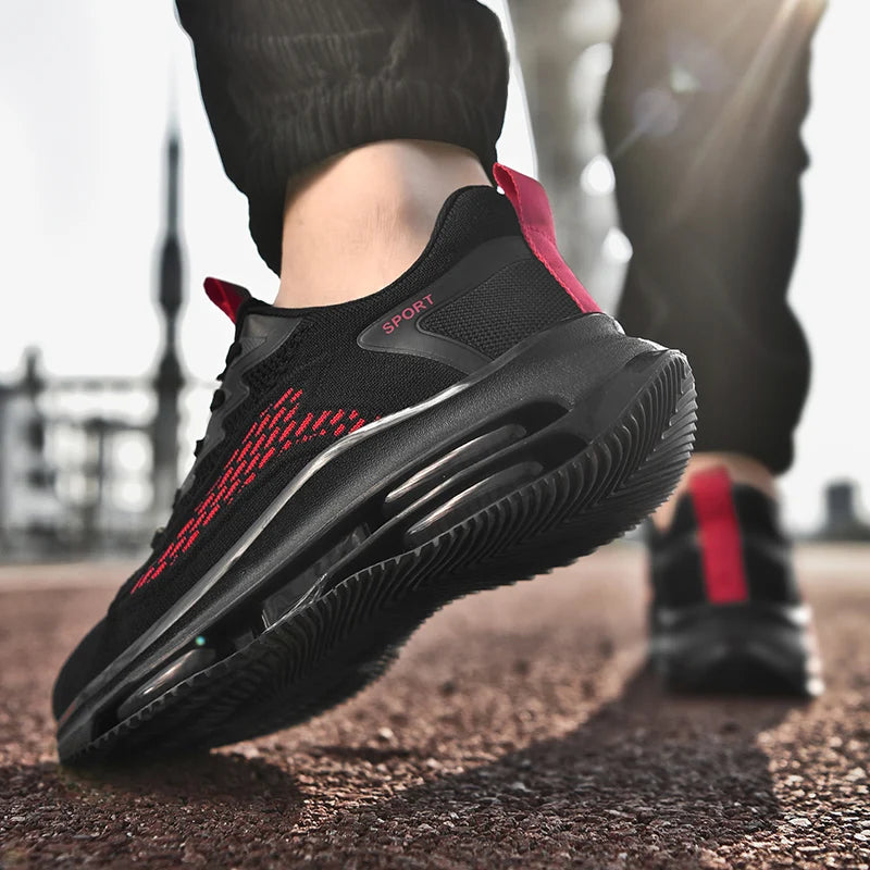 High Quality Sneakers Male Trend Black Platform Basketball Shoes Men Casual White Sport Walking Sneakers Men's Trainer 2025