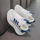 Children's Sneakers Kids Fashion Design White Non-slip Casual Shoes Boys Girls Hook Breathable Sneakers Toddler Outdoor Shoes